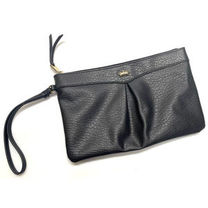Juicy Couture Black Wristlet Clutch Purse
